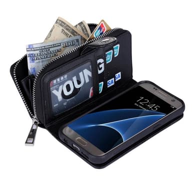 Mobil cover 2i1 Samsung Galaxy S7 (SM-G930F)  - rød