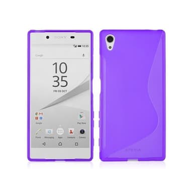 S-Line Silicone Cover til Sony Xperia Z5 Premium (E6853) : farve - rød