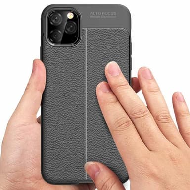 Torrent Politik panik Lædermønstret silicone cover Apple iPhone 11 Pro Max (6,5 ") - blå |  Elgiganten