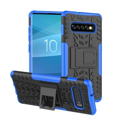 Stødfast Cover med stativ Samsung Galaxy S10 Plus (SM-G975F)  - hvid