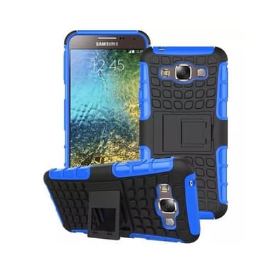 Stødfast Cover med stativ Samsung Galaxy E5 (SM-E500) : farve - sort