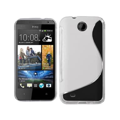 S-Line Silicone Cover til HTC Desire 300 : farve - rød
