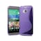 S-Line Silicone Cover til HTC ONE M8 : farve - gennemsigtig
