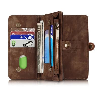 CaseMe Wallet 11-kort Apple iPhone 7+, 8+  - rød