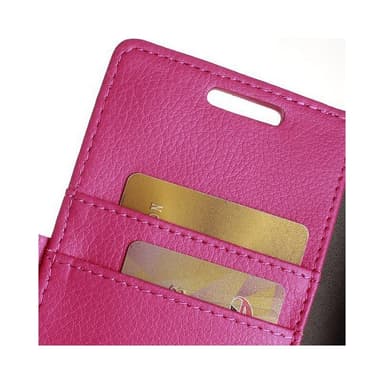 Wallet 2-kort til HTC Desire 610  - sort
