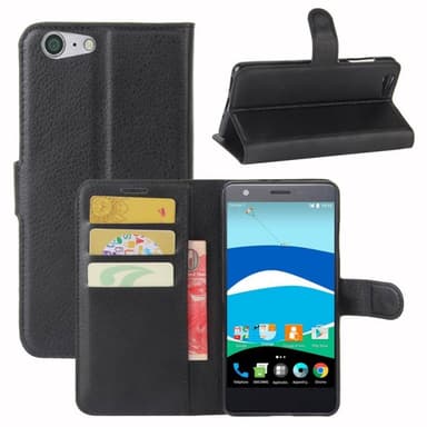 Wallet 3-kort til ZTE Blade V770  - sort