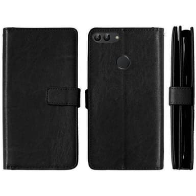 Dobbelt Flip Flexi 9-kort Huawei P Smart 2018 (FIG-L21)  - hvid