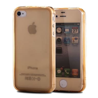 360° 2-delt silicone cover Apple iPhone 5, 5S, 5SE  - gennemsigtig