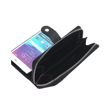 Mobil cover 2i1 Samsung Galaxy Note 4 (SM-N910F)  - Lyseblå