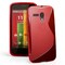 S-Line Silicone Cover til Motorola Moto G (XT1032) : farve - lilla