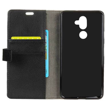Wallet 2-kort til Nokia 7 Plus (TA-1046)  - sort