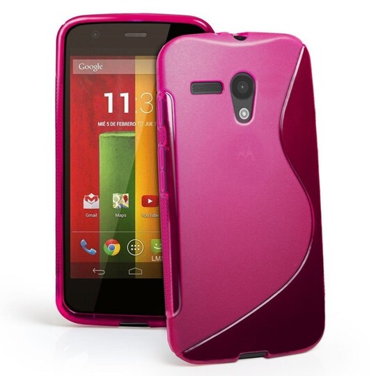 S-Line Silicone Cover til Motorola Moto G (XT1032) : farve - Grå