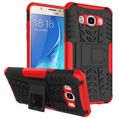 Stødfast Cover med stativ Samsung Galaxy J5 2016 (SM-J510F) : farve - lyserød