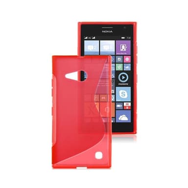 S-Line Silicone Cover til Nokia Lumia 730/735 (RM-1040) : farve - blå