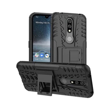 Stødfast Cover med stativ Nokia 4.2 (TA-1157)  - lyserød