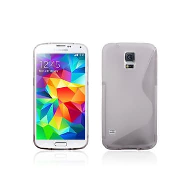 S-Line Silicone til Samsung Galaxy S5 Mini (SM-G800F) : farve - røget | Elgiganten