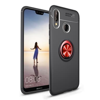Huawei P20 Lite Slim Ring cover (ANE-LX1)  - Sort / Rose