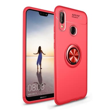 Huawei P20 Lite Slim Ring cover (ANE-LX1)  - Sort / Rose