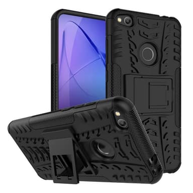 Stødfast Cover med stativ Huawei Honor 8 Lite / P8 Lite 2017  - rød