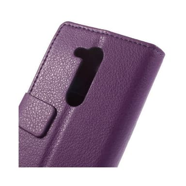 Wallet 2-kort til LG L Fino (D290N)  - sort