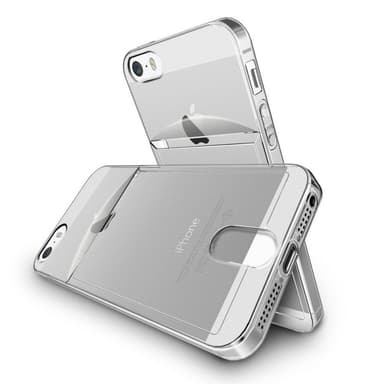 Silikone cover med slot Apple iPhone 5, 5S, 5SE  - gul