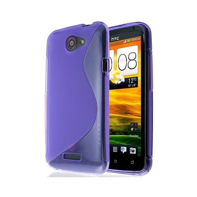 S-Line Silicone Cover til HTC ONE X (S720e) : farve - lyserød