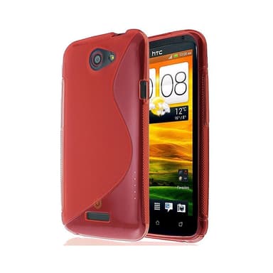S-Line Silicone Cover til HTC ONE X (S720e) : farve - sort