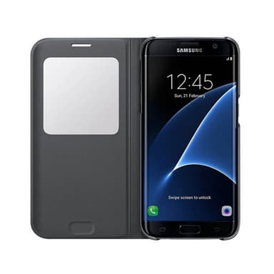 S-View FlipCover Samsung Galaxy S7 Edge (SM-G935F)  - guld