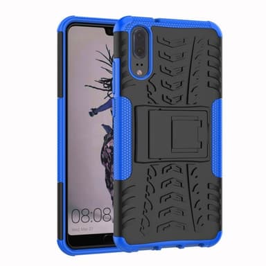 Stødfast Cover med stativ Huawei P20 (EML-L29)  - appelsin