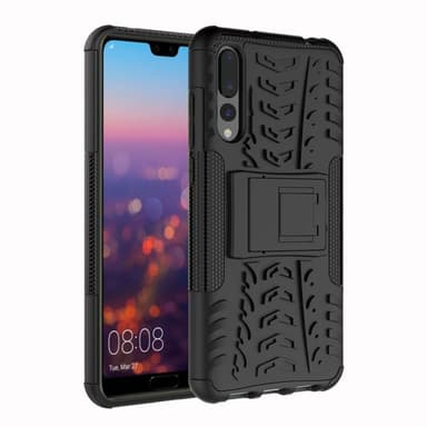 Stødfast Cover med stativ Huawei P20 Pro (CLT-L29)  - lyserød