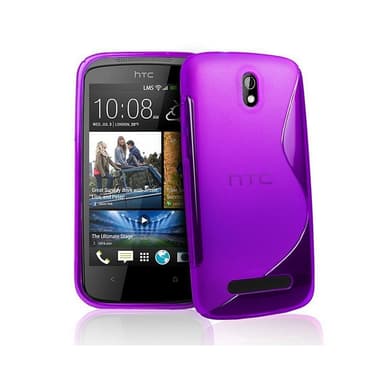 S-Line Silicone Cover til HTC Desire 500 : farve - rød