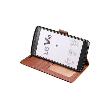 Wallet 2-kort til LG V10 (H960)  - rød
