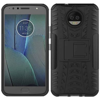 Stødfast Cover med stativ Motorola Moto G5s Plus (XT1805)  - lilla