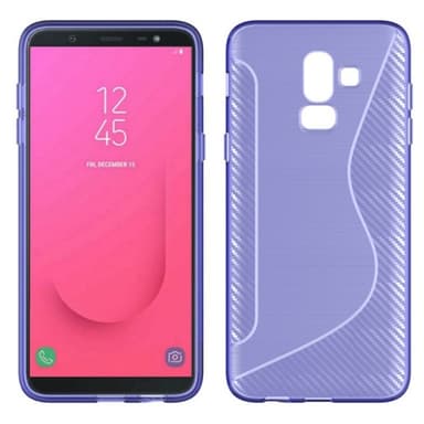S-Line Silicone Cover til Samsung Galaxy J8 2018 (SM-J800F)  - sort