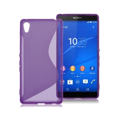 S-Line Silicone Cover til Sony Xperia Z3 + (E6553) : farve - røget