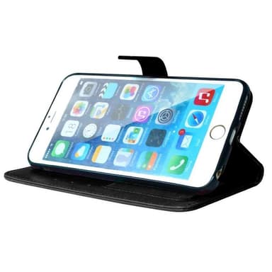 Wallet 3-kort til Apple iPhone 6Plus / 6S Plus  - sort