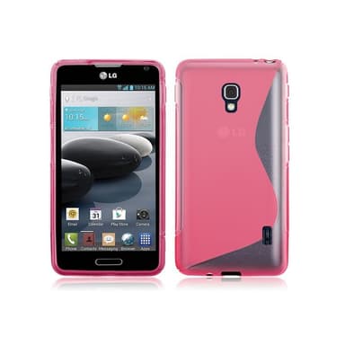 S-Line Silicone Cover til cover LG Optimus F6 (D500) : farve - lilla