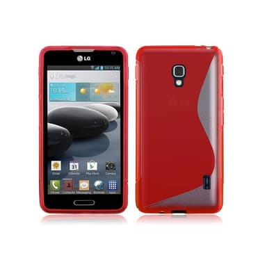 S-Line Silicone Cover til cover LG Optimus F6 (D500) : farve - lilla