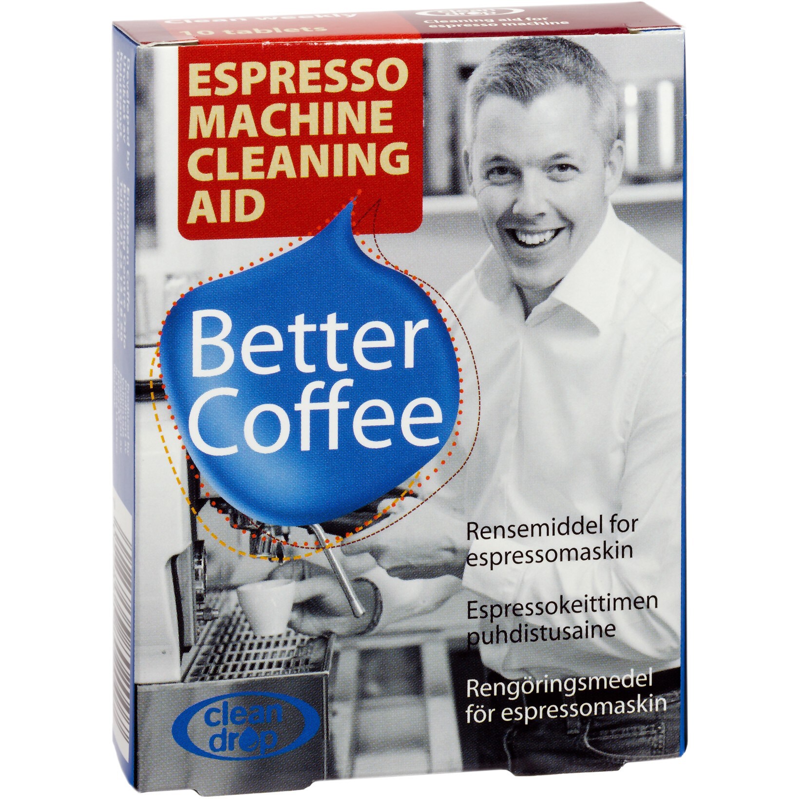 Clean Drop rengøringsmiddel til kaffemaskine thumbnail
