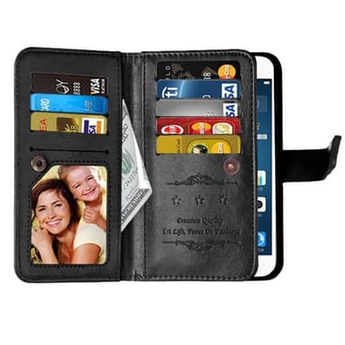 Dobbelt Flip Flexi 9-kort Motorola Moto G4 Play (XT1604)  - brun