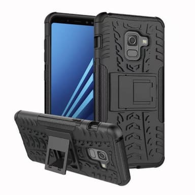 Stødfast Cover med stativ Samsung Galaxy A8 Plus 2018 (SM-A730F)  - b