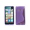 S-Line Silicone Cover tilcover Microsoft Lumia 540 (RM-1141) : farve - blå