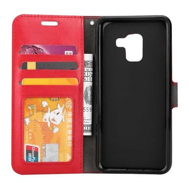 Wallet 3-kort til Samsung Galaxy A6 2018 (SM-A600F)  - lilla
