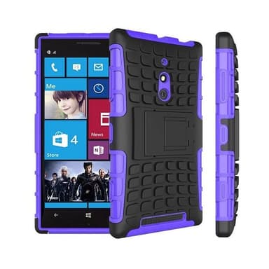Stødfast Cover med stativ Nokia Lumia 830 (RM-984) : farve - sort