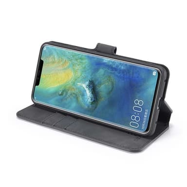 DG-Ming Wallet 3-kort til Huawei Mate 20 Pro (LYA-L29)  - Grå