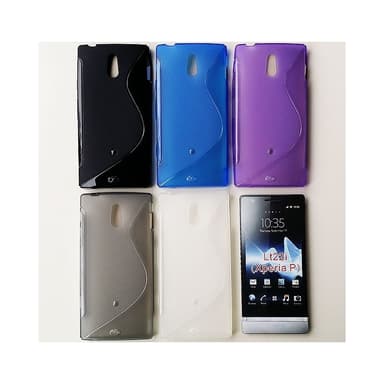 S-Line Silicone Cover til Sony Xperia P (LT22i) : farve - gennemsigtig