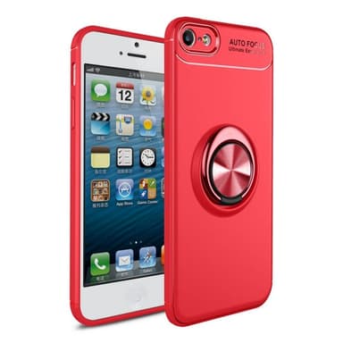 Slim Ring cover Apple iPhone 5, 5S, 5SE  - Sort / Blå