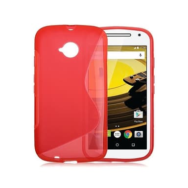 S-Line Silicone Cover til Motorola Moto E2 (XT1524) : farve - sort