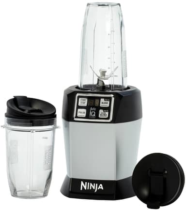 Ninja BL480D Nutri Ninja Auto IQ 1000W Platinum Blender Black