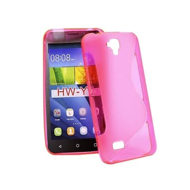 S-Line Silicone Cover til Huawei Y5 / Y560 : farve - blå